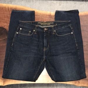 Mens American Eagle Slim Straight Jeans